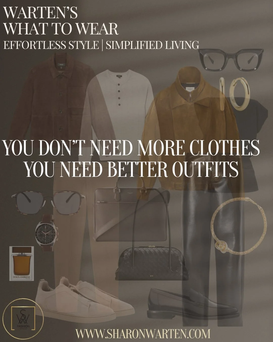 YOU DON&rsquo;T NEED MORE CLOTHES. YOU NEED BETTER OUTFITS. 
Effortless Style. Simplified Living. 

Shop https://shopmy.us/shop/collections/7760751