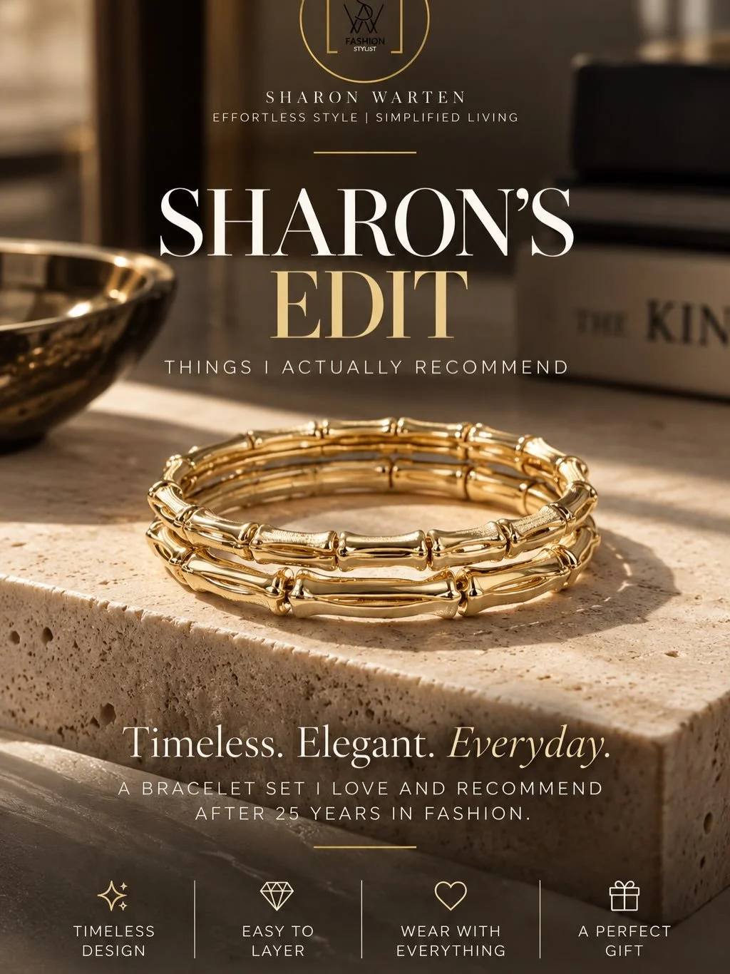 THE BANGLE SET I&rsquo;M EXCITED TO WEAR 🤎

Ramy Brook gifted me these beautiful bangles, and I&rsquo;m looking forward to wearing them for the first time Saturday night.

What immediately caught my eye:

✨ Beautiful quality
✨ Timeless design
✨ Easy
