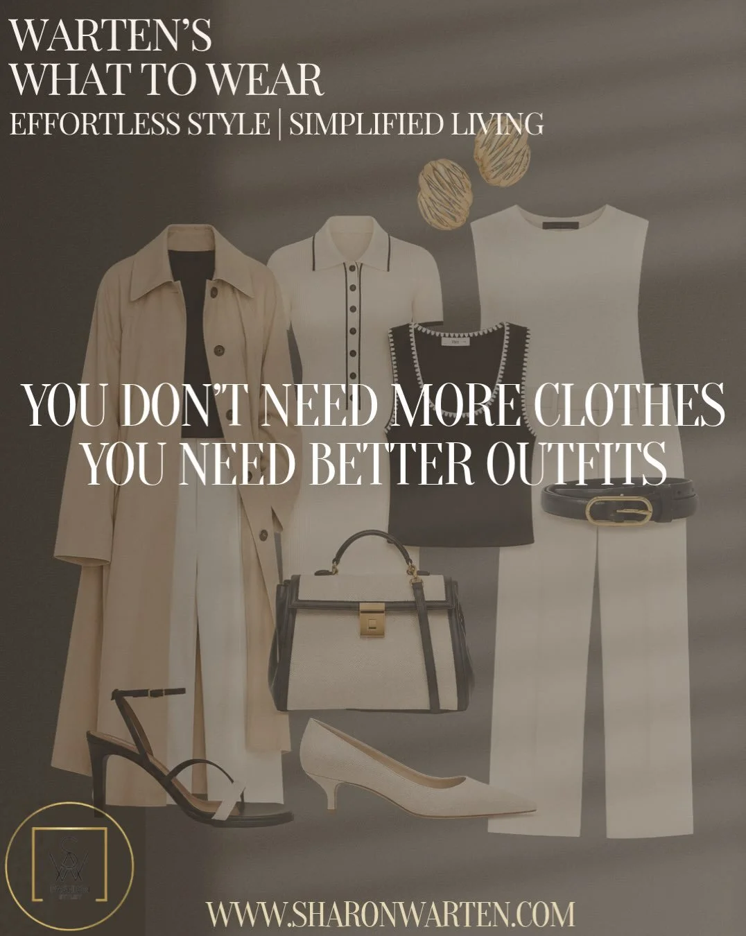 You Dont Need More Clothes. You Need Better Outfits. 
Effortless Style. Simplified Living. 

https://shopmy.us/collections/8435986