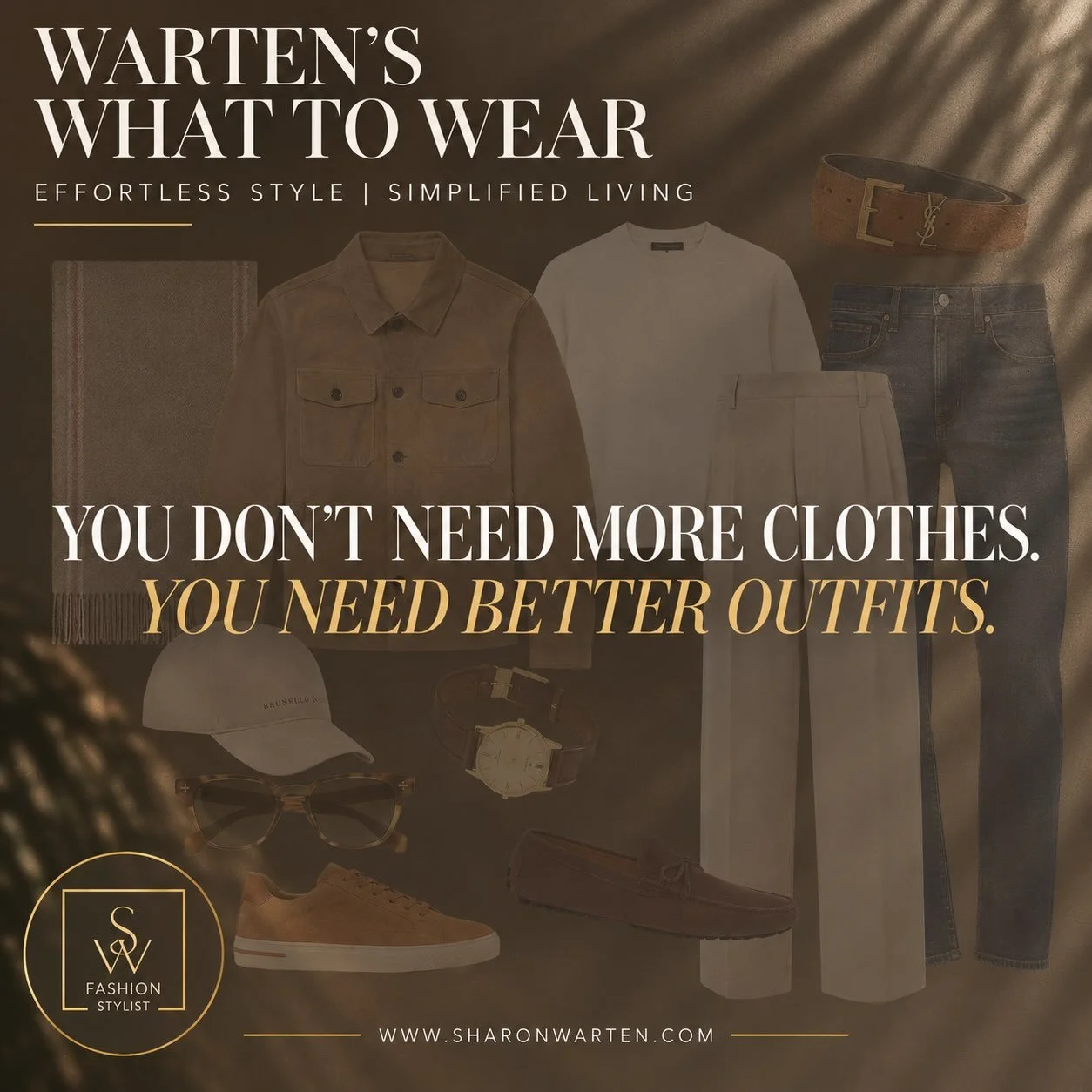 You don&rsquo;t need more clothes. You need better outfits.
Effortless Style. simplified Living.

https://shopmy.us/collections/8524268