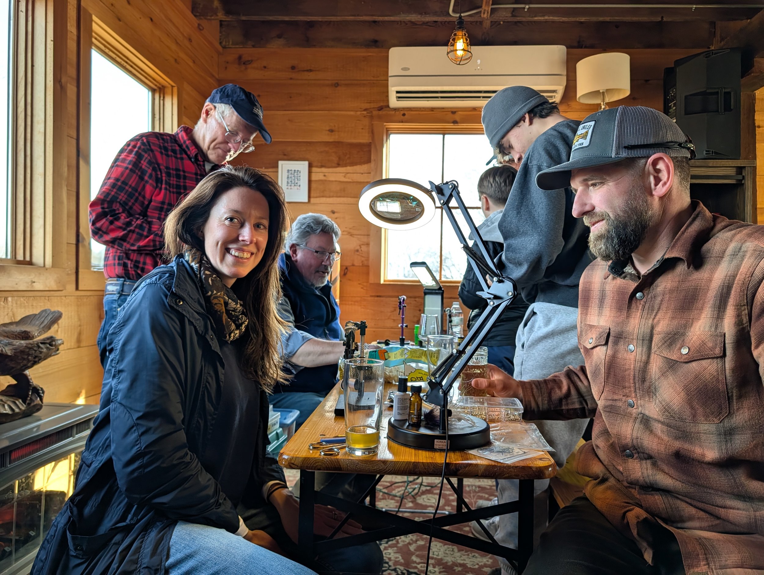 MHTU Fly Tying at Plan Bee Farm Brewery