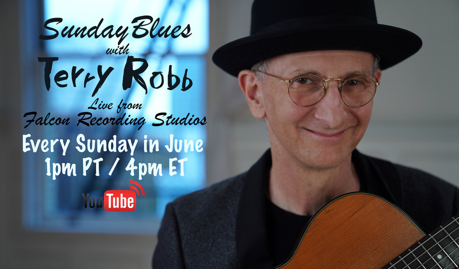 June concert series: Sunday Blues with Terry Robb