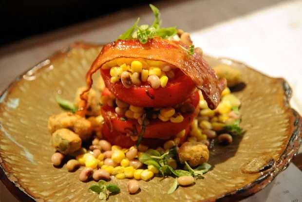 It's May, so it must be tomato salad season at Birmingham's Hot and Hot Fish Club