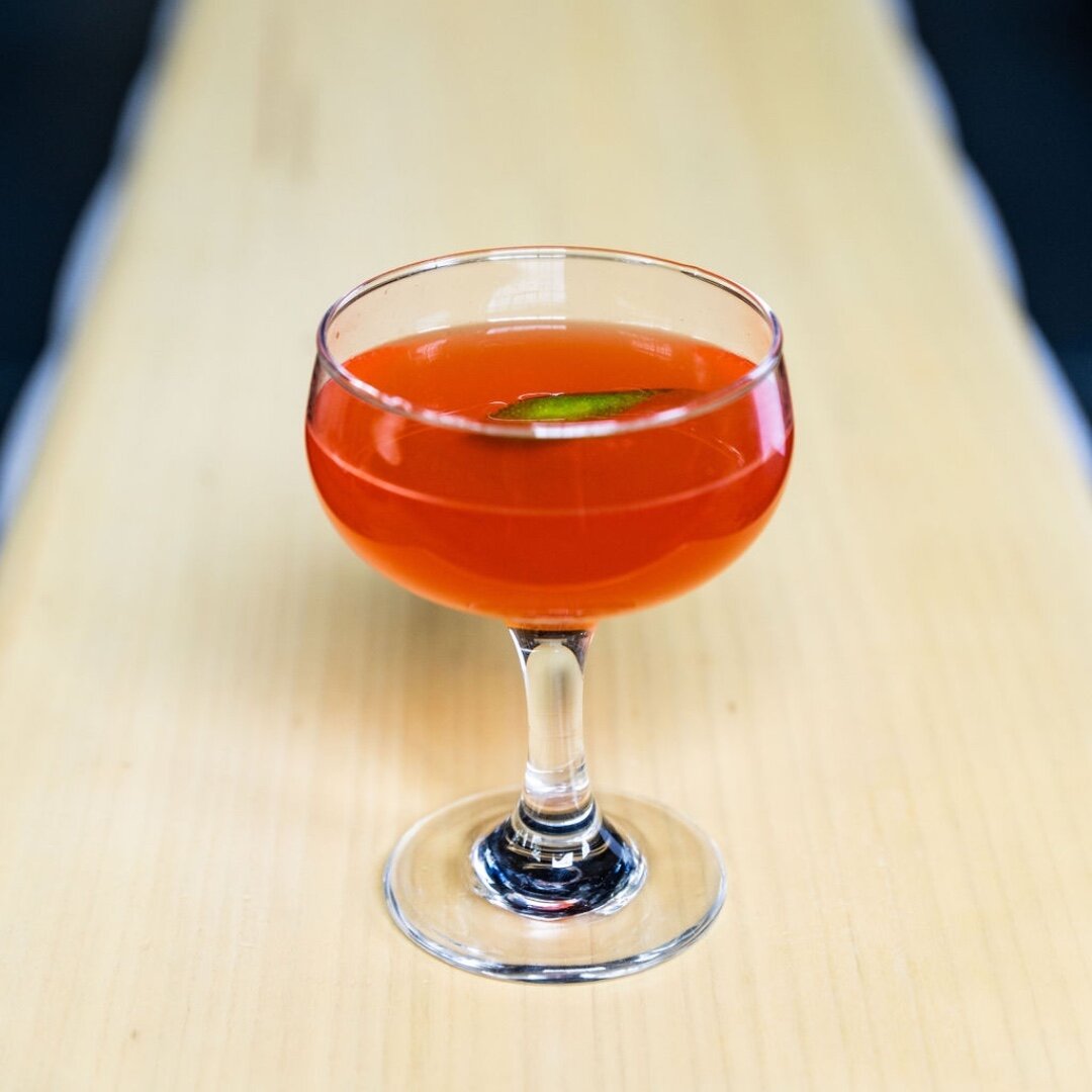 Crimson Sunset | Lunazul Tequila, Campari, Agave, Lime, and Grapefruit Juice. Cheers to a wonderful weekend ahead!