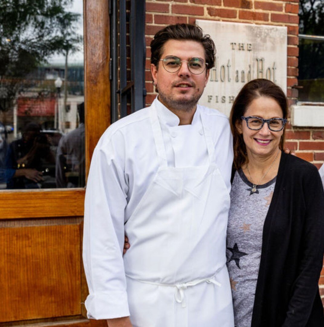 Every day is Mother&rsquo;s Day for Idie, known affectionately as Big Momma, who quietly works behind the scenes influencing the restaurant (and family) atmosphere. 

Pictured is Idie with her son Zeb and the wonderful Hot and Hot staff.