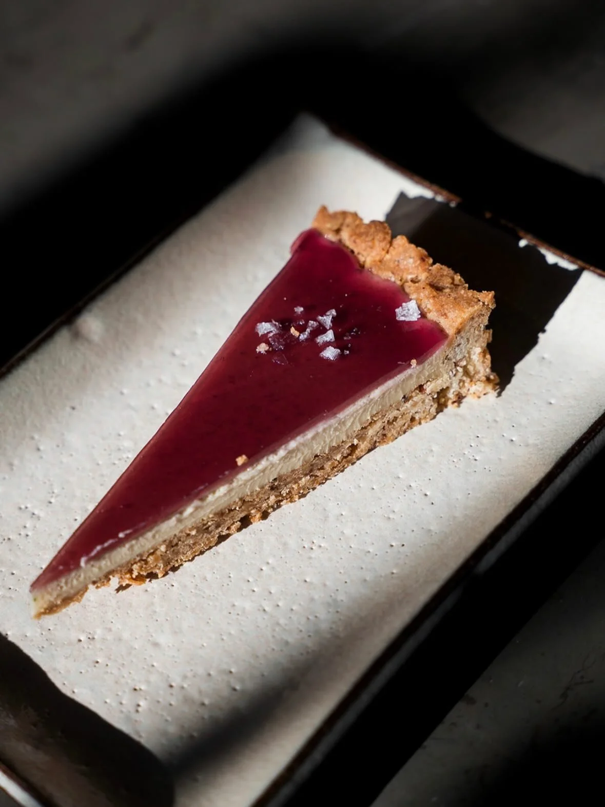 Foie, reimagined.

A delicate balance of richness and brightness&mdash;hazelnut crust layered with silky foie mousse, topped with strawberry gel&eacute;e and finished with a touch of Maldon.

Refined, unexpected, and unmistakably Hot and Hot.

#HotAn