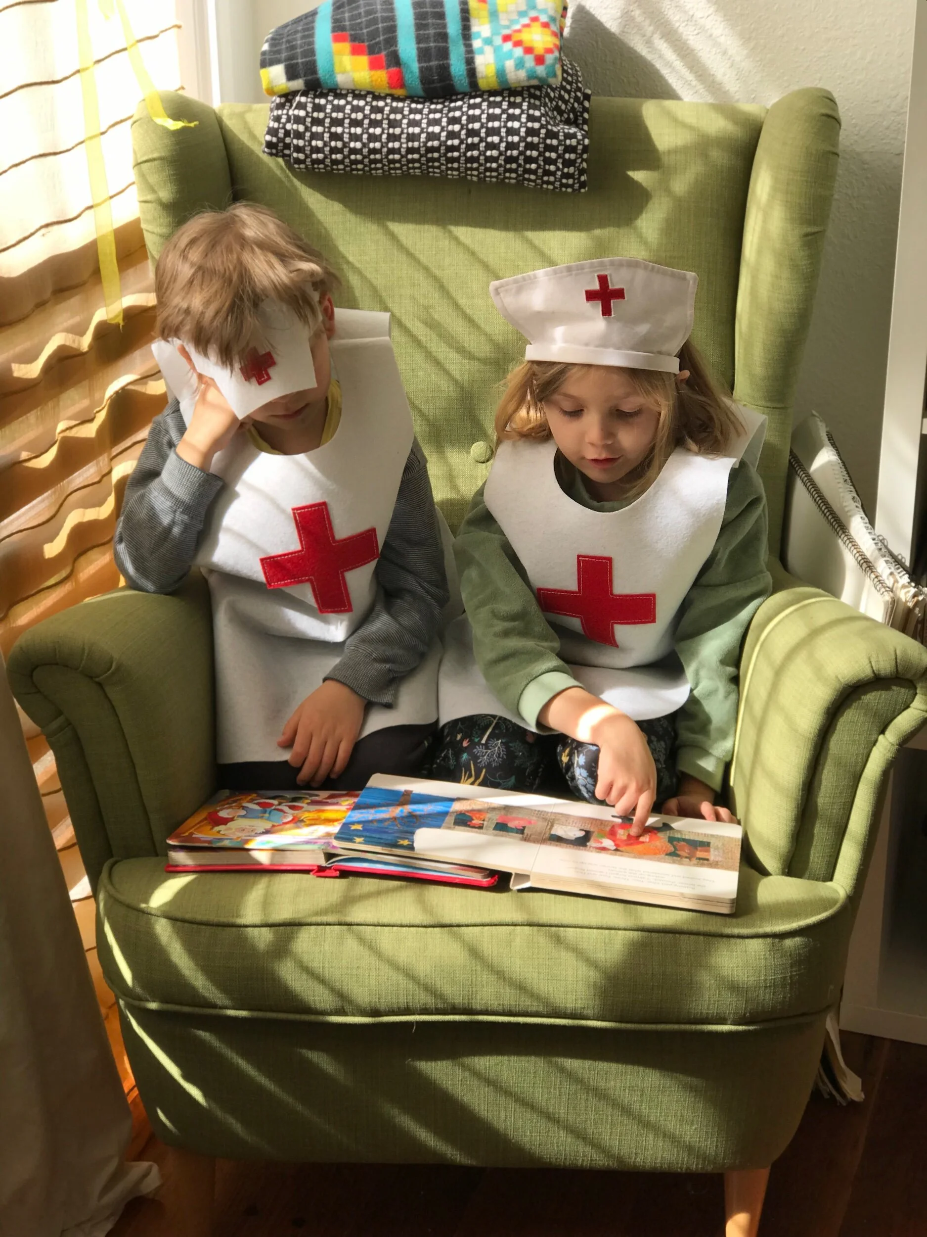 Nurses on a break in Feb 2020 (old location)