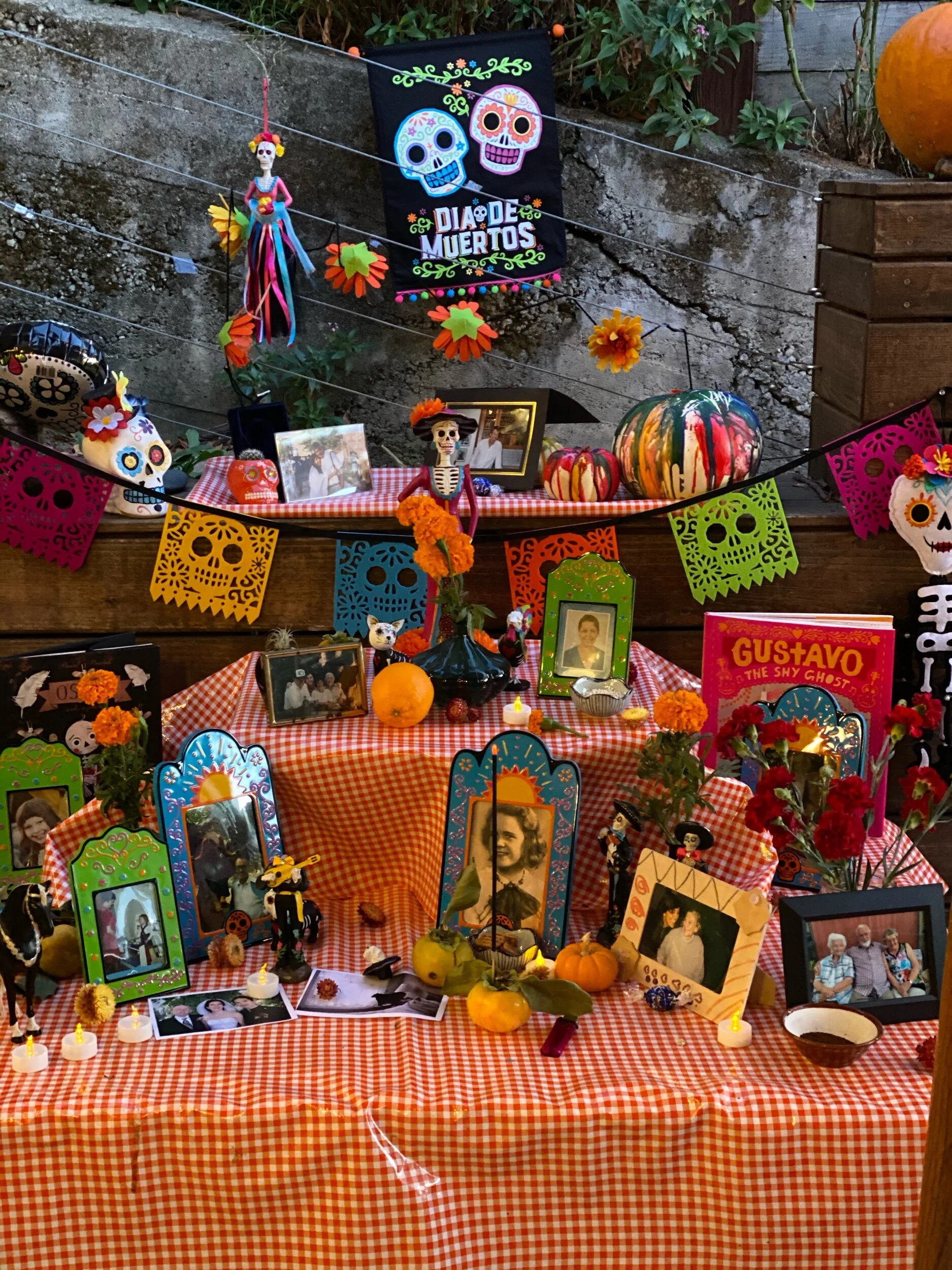 Our day of the dead ofrenda 2020