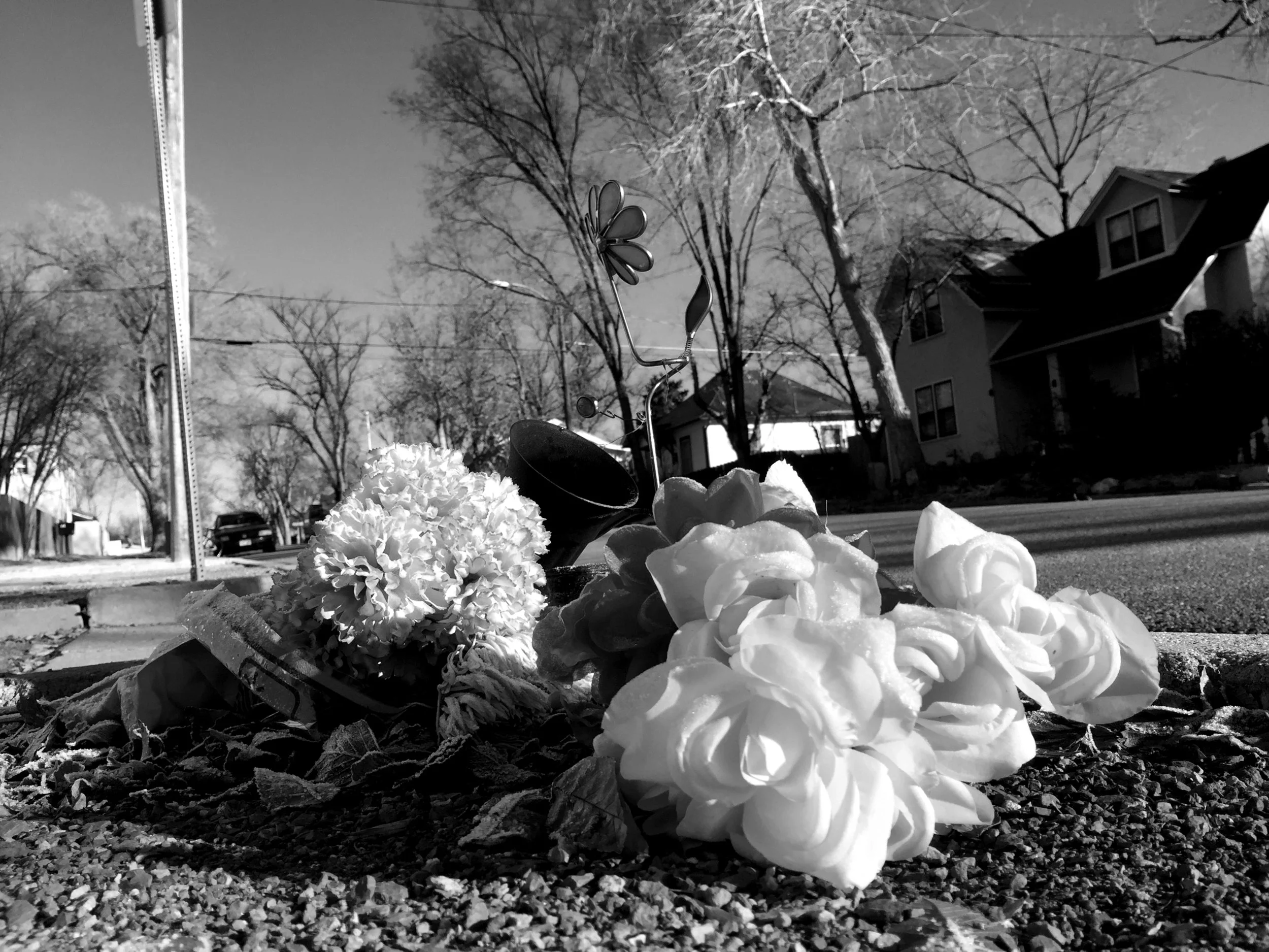 The memorial for Andrew Alan Myers