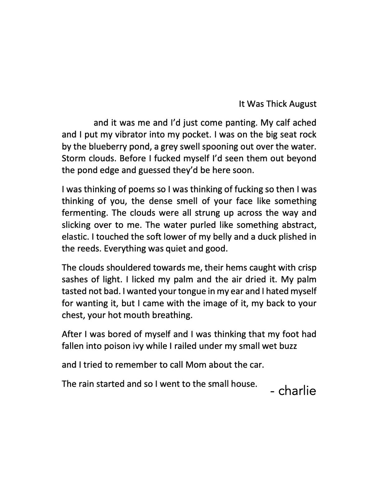 SOSS Body Image Zine — Cipher