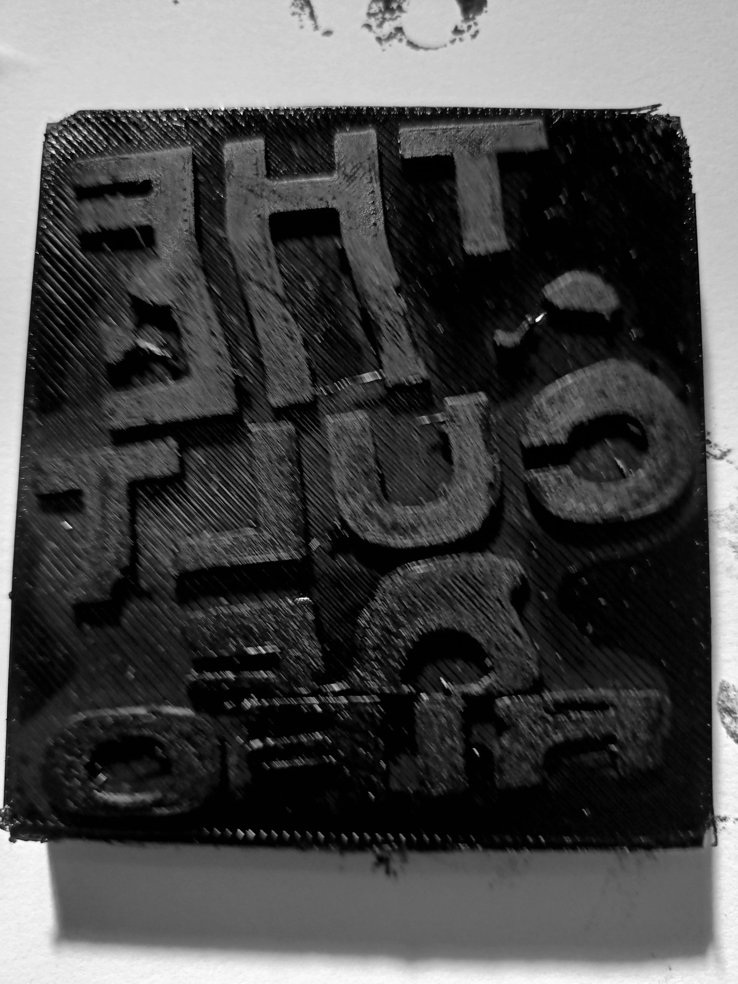 The Cult of Rifo — print preparation and photographic work, 37