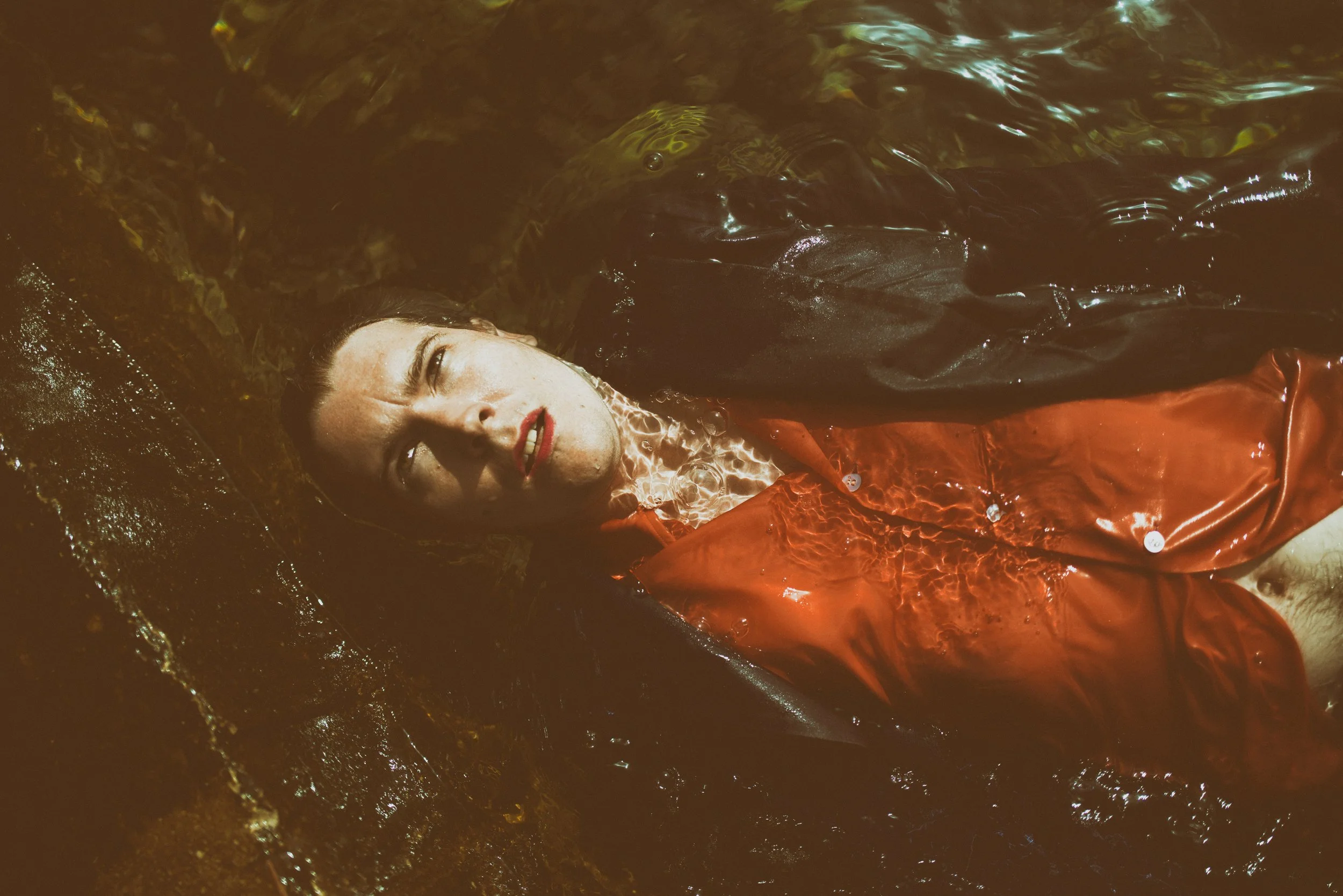 Alex Cameron — red water portrait