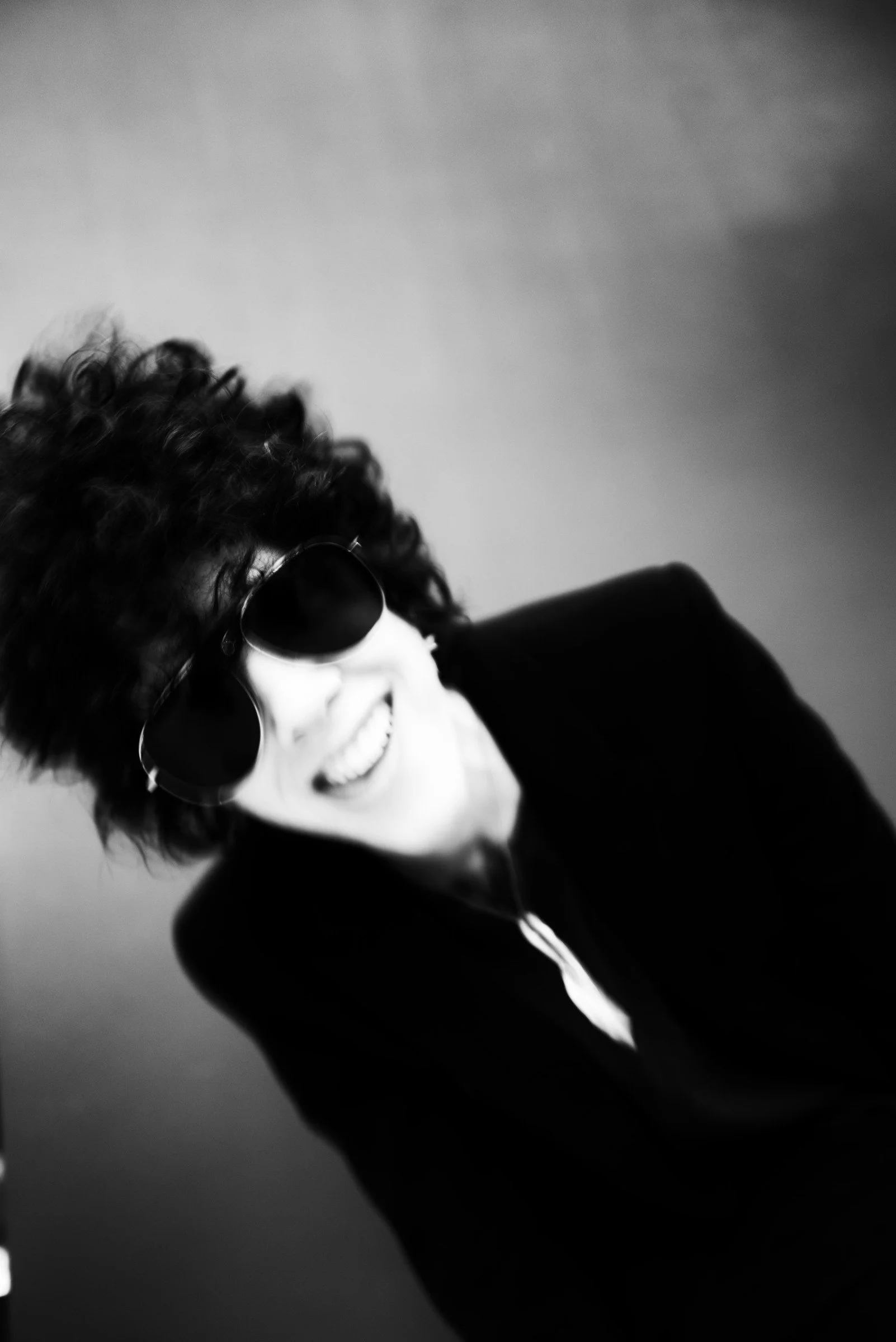 LP — portrait leaning into the frame