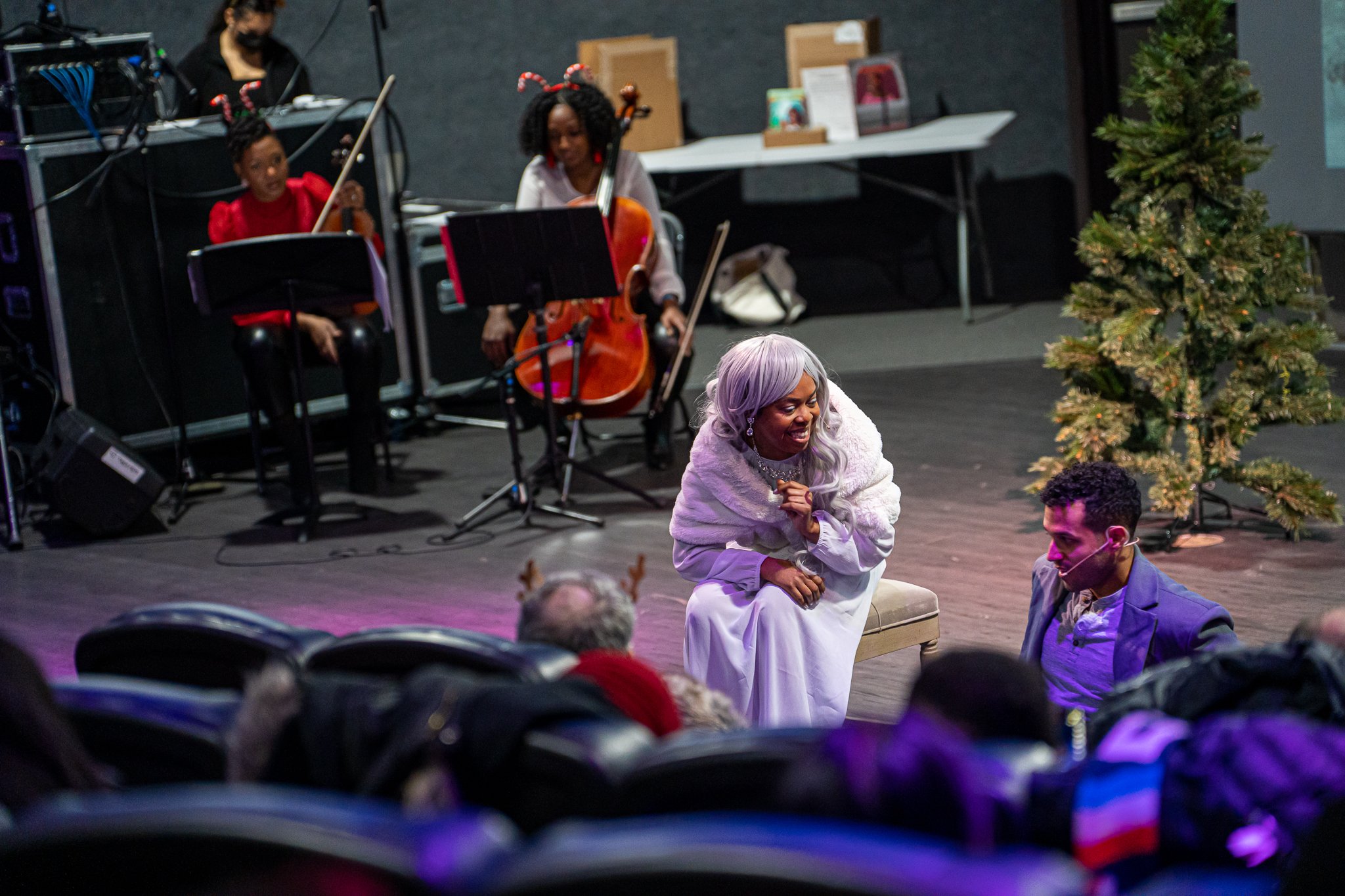 Black and Brown Theatre perform "The Snow Queen"