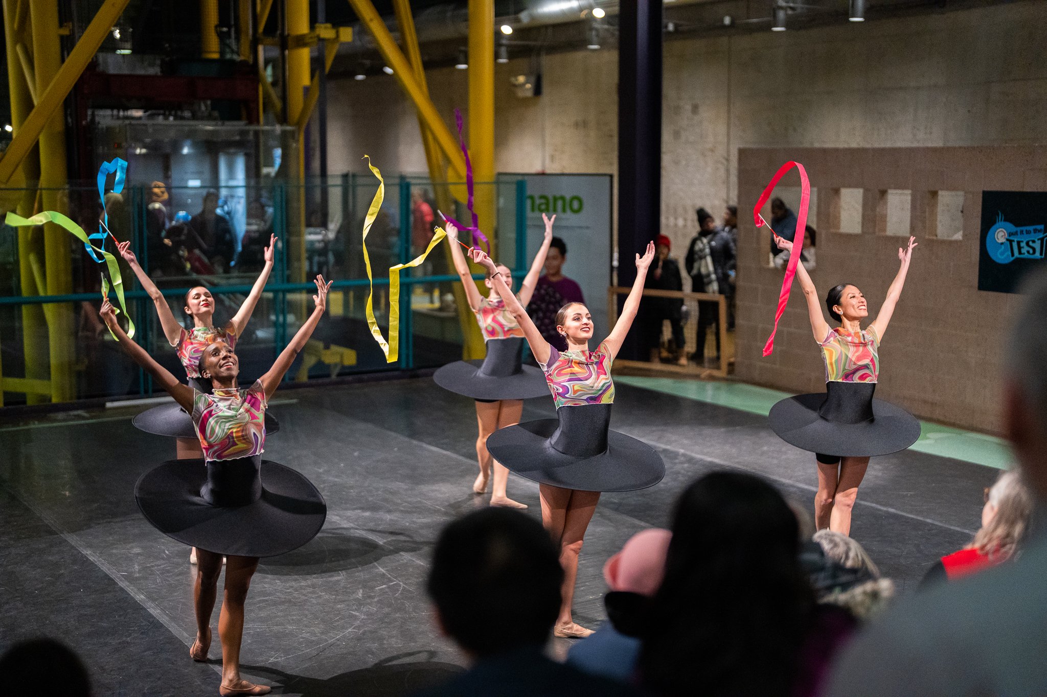 Ballet Edge Detroit performs at the Michigan Science Center