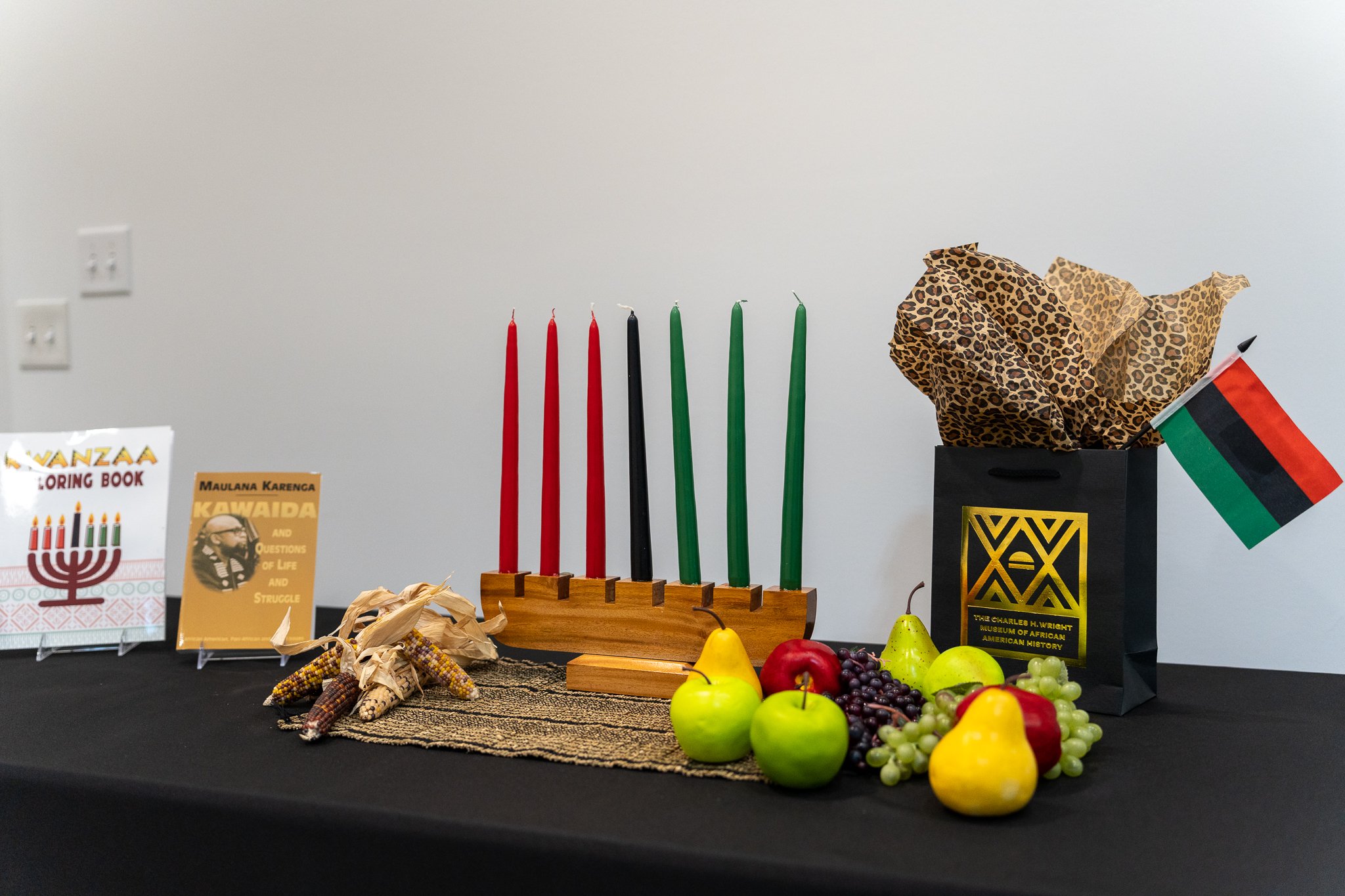 Kwanzaa Display at The Wright Museum