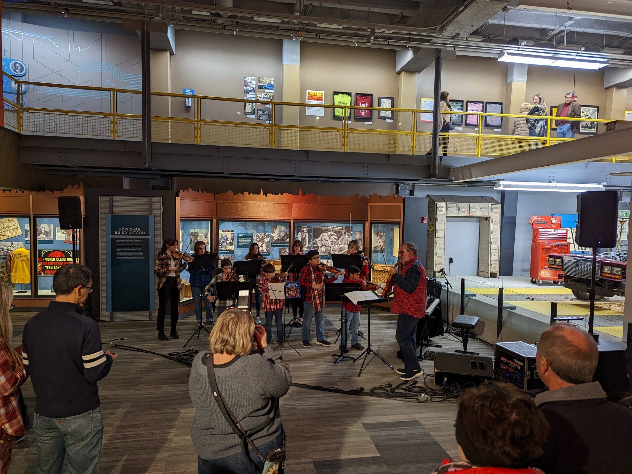 Suzuki Music Academy of Michigan performs at Detroit Historical Museum