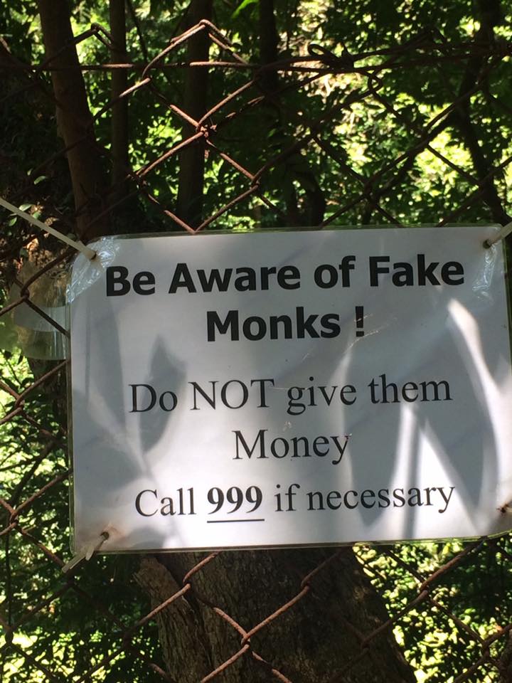 No Money for You, Fake Monk!