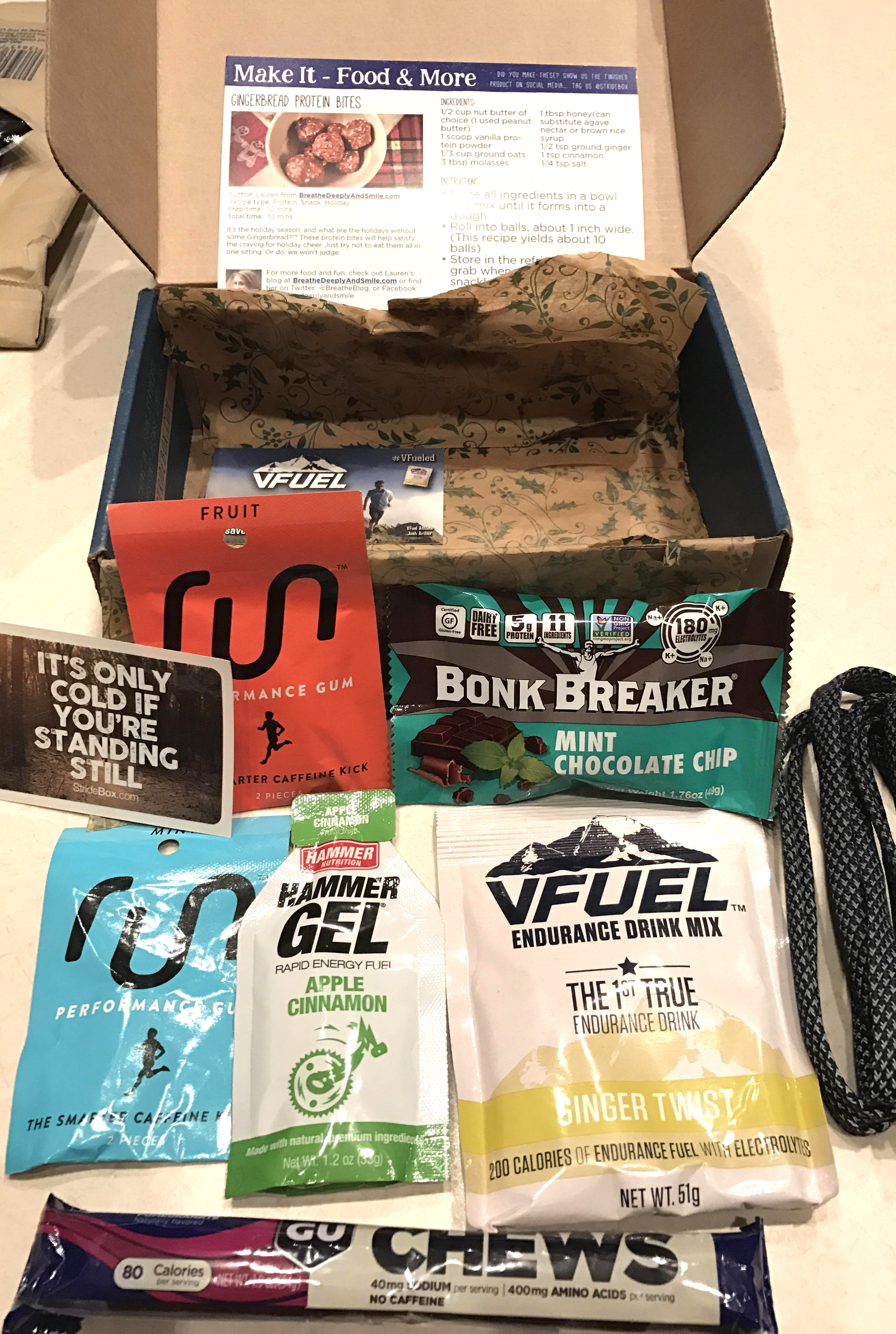 The first box.