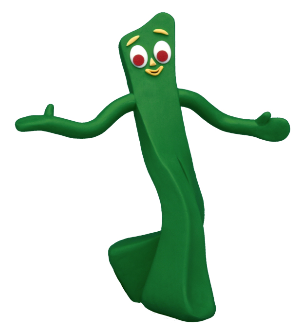 I love Gumby. Who doesn't love Gumby?