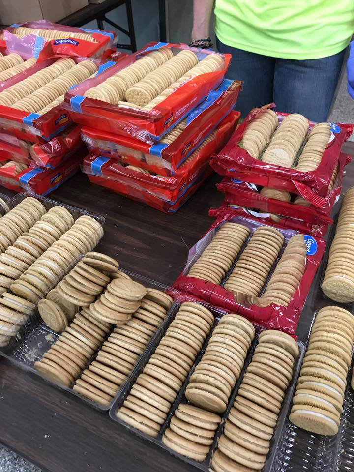 Cookies. I grabbed 4. Don't judge.