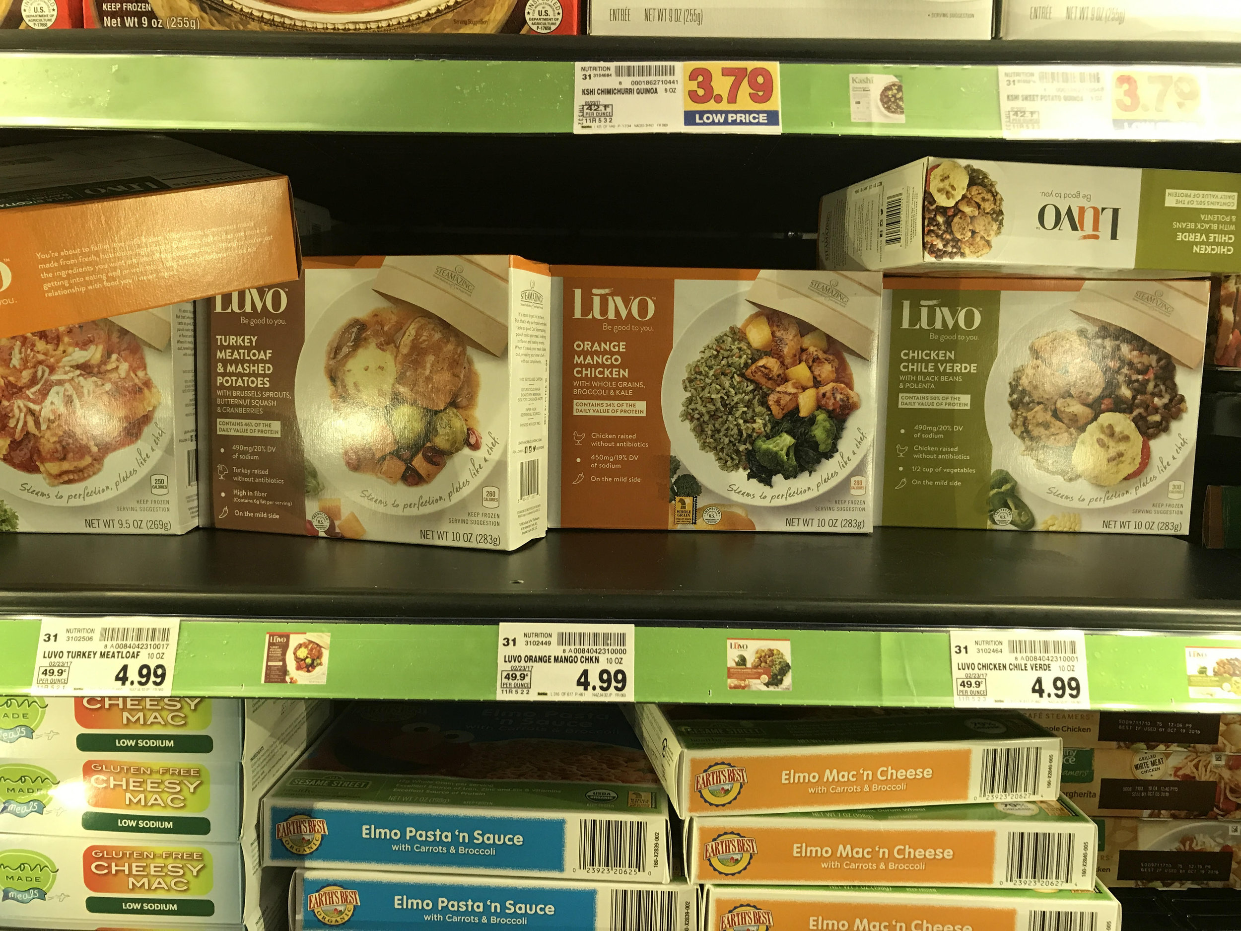 $4.99... not bad for a wholesome meal, I have to say. I only had four options to choose, so I got them all.