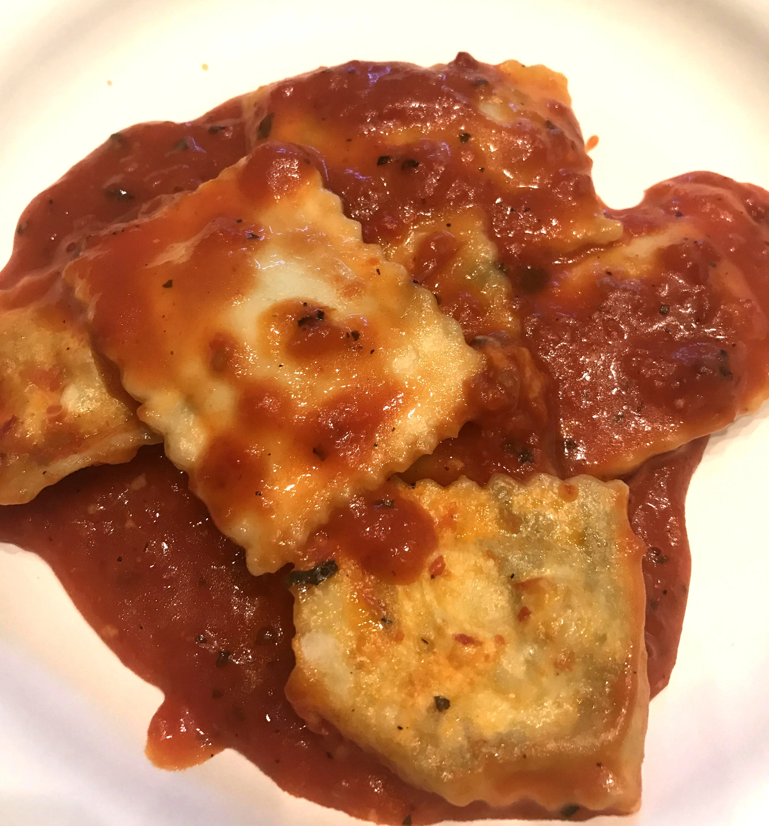 Kale ravioli