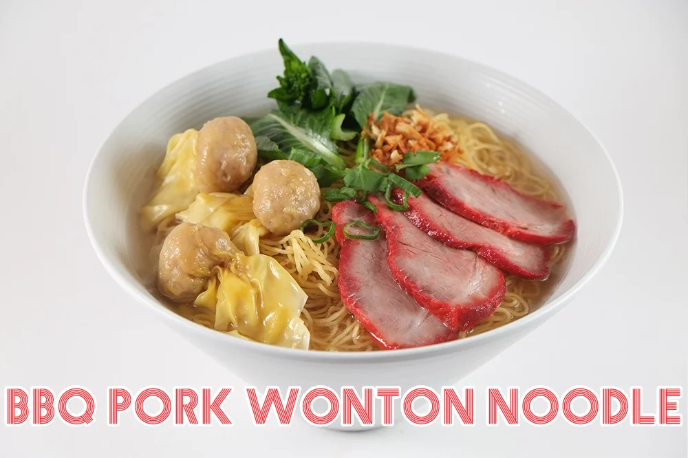 BBQ PORK WONTON NOODLE