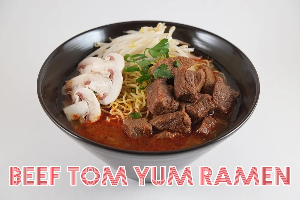 BEEF TOM YUM RAMEN