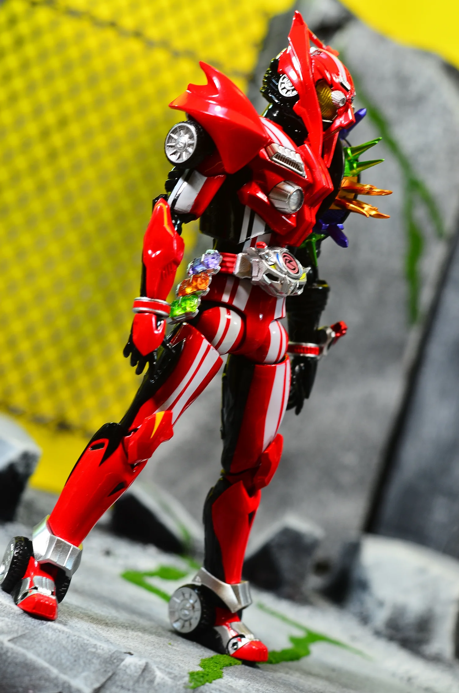 特撮 SHFiguarts KAMEN RIDERDRIVE typeTRIDORON S.H.Figuarts KAMEN RIDER DRIVE Type Tridoron Tire Kakimazeer