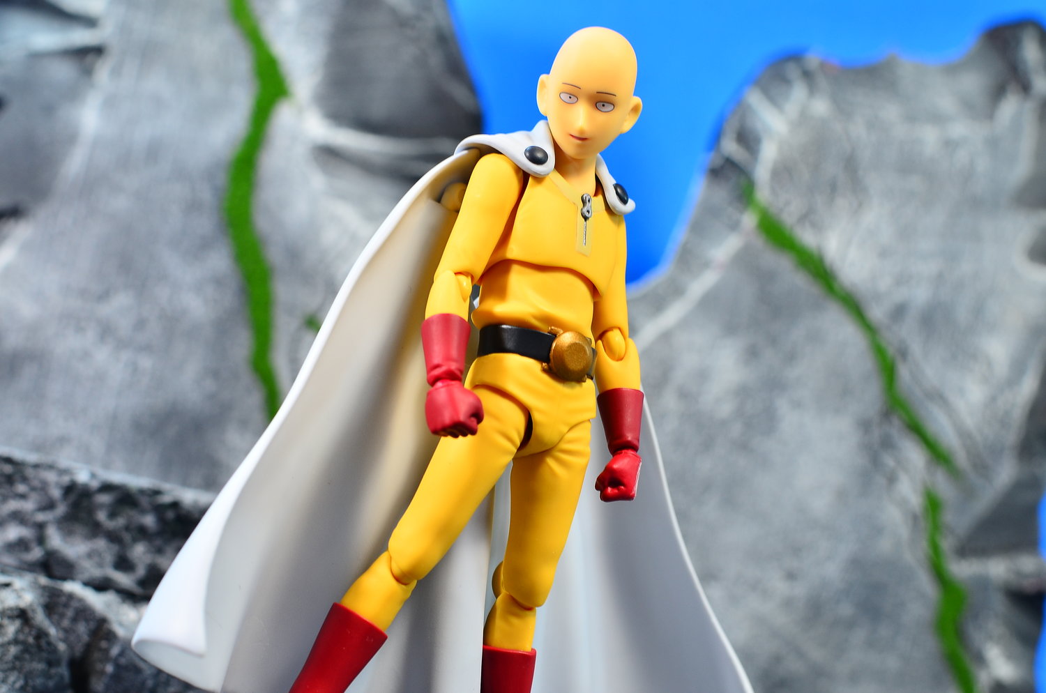 One Punch Man Anime Saitama Action Figure Figma 310 Model Toys in