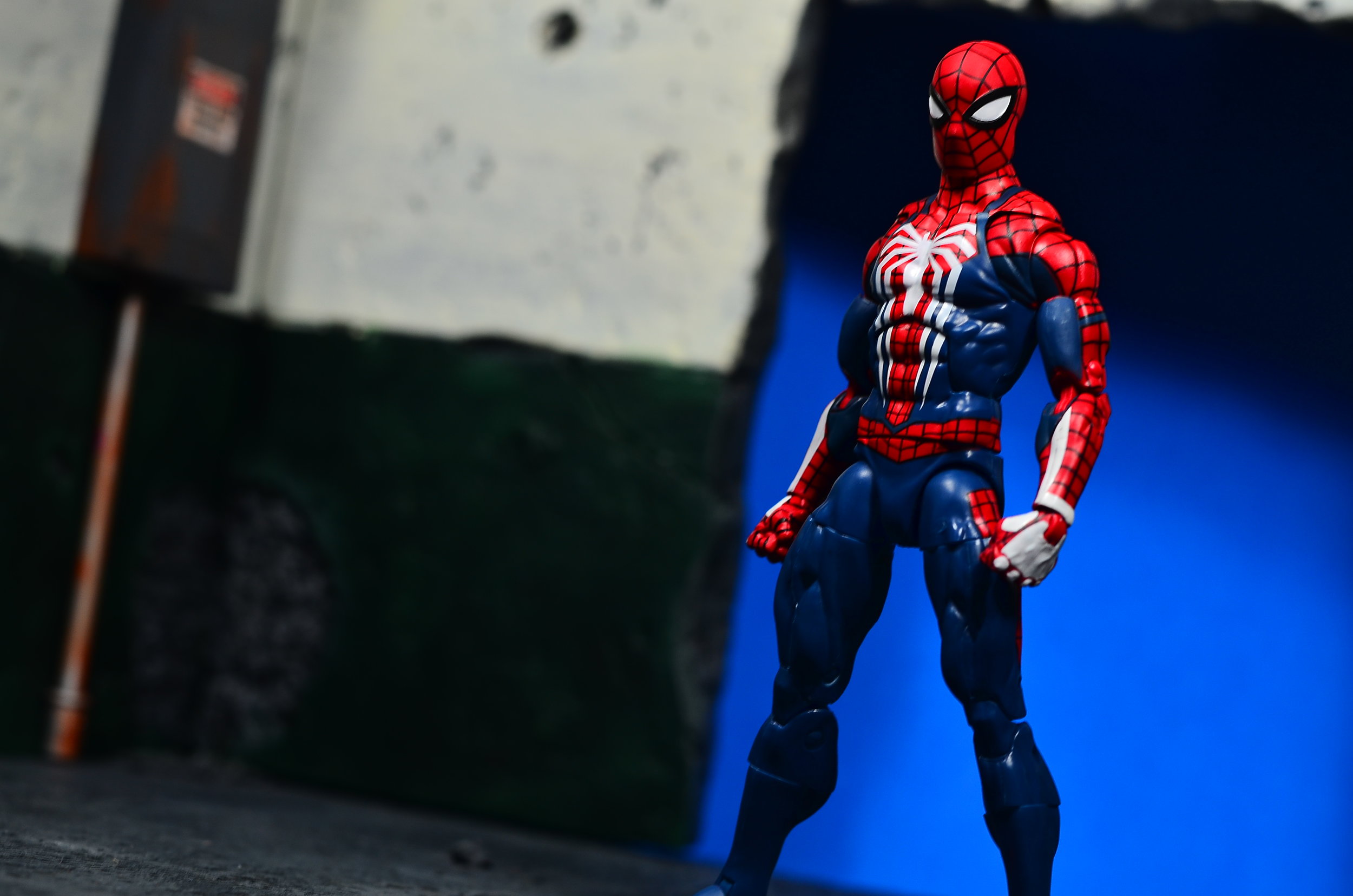 marvel legends custom spider man