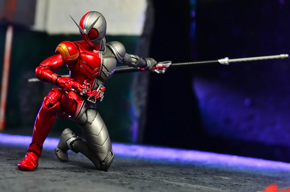 Bandai Figure-Rise Standard Model Kit - Kamen Rider Double Heat Metal Action Figure