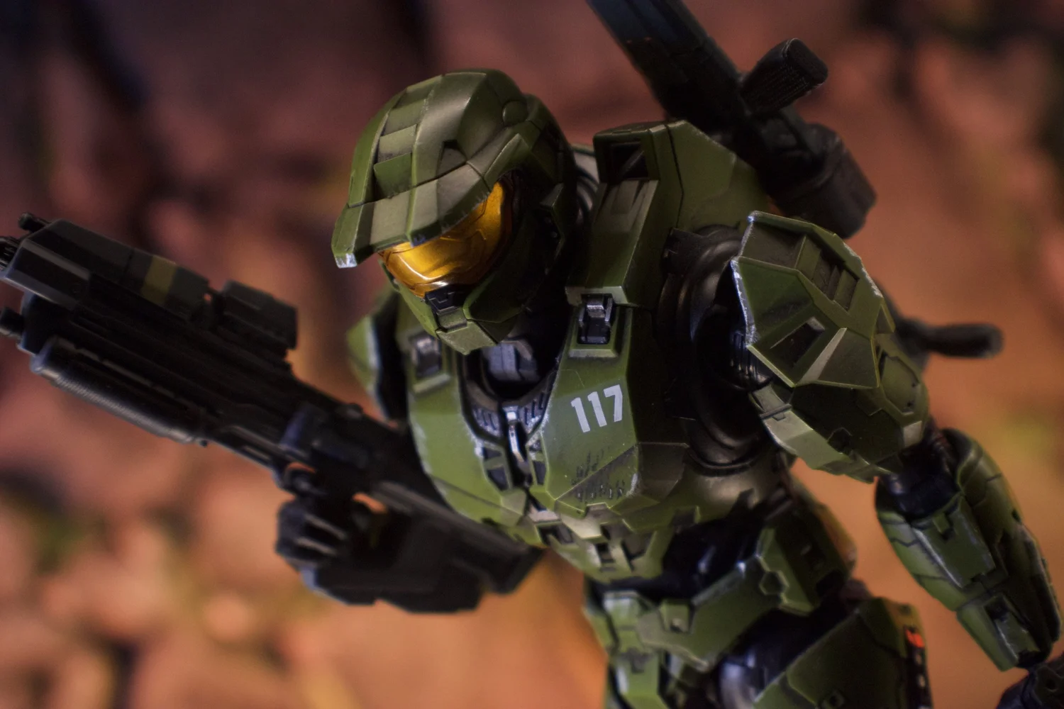 1000Toys Halo: Infinite Master Chief Blackwash (Repaint by
