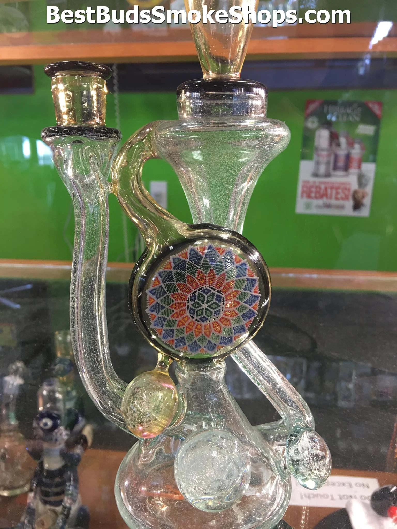 This recycler is done by hicdogg and Steve H. Serum and crushed opal. These guys took 1st and 5th at Champs in Vegas.