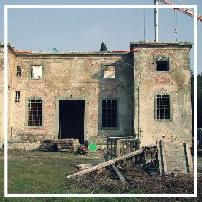 Villa le Maschere, prior to renovations