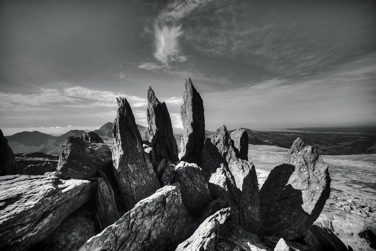 The Glyder Fach at Snowdonia