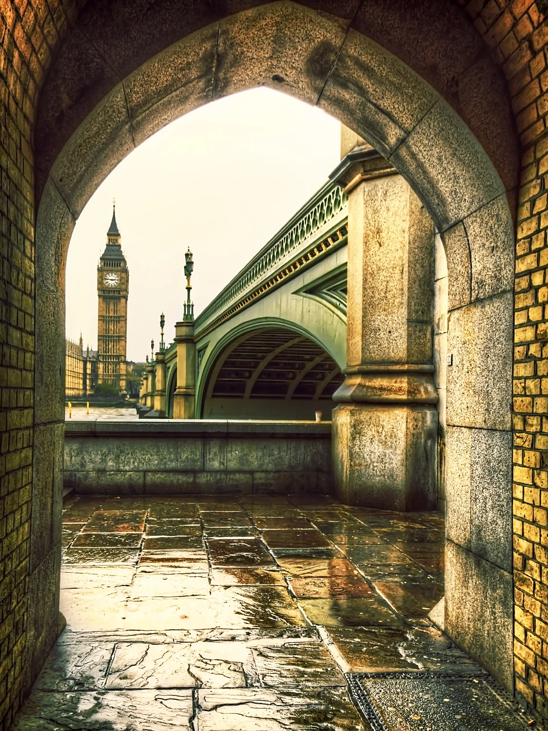 Arches galore at Westminster in London