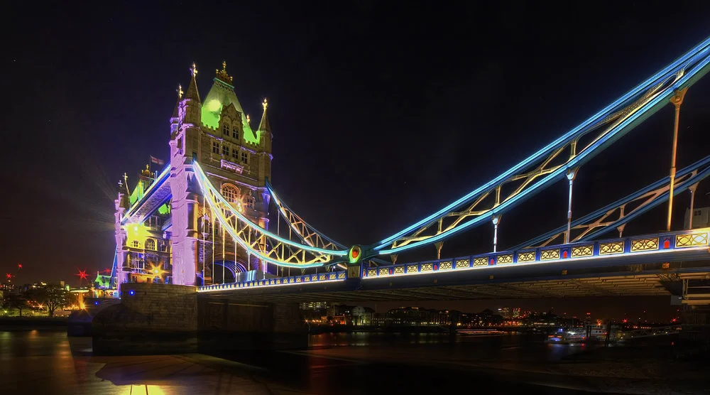 The majestic Tower bridge in London