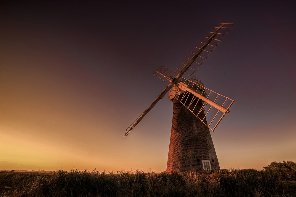 Thurne windmill in Norfolk