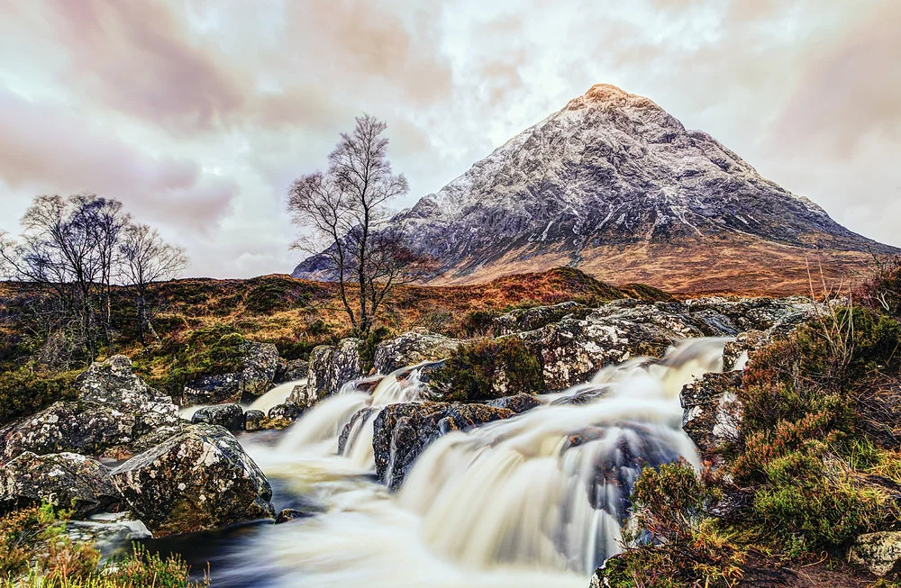 Buachaille Etive Mor on the Scottish highlands