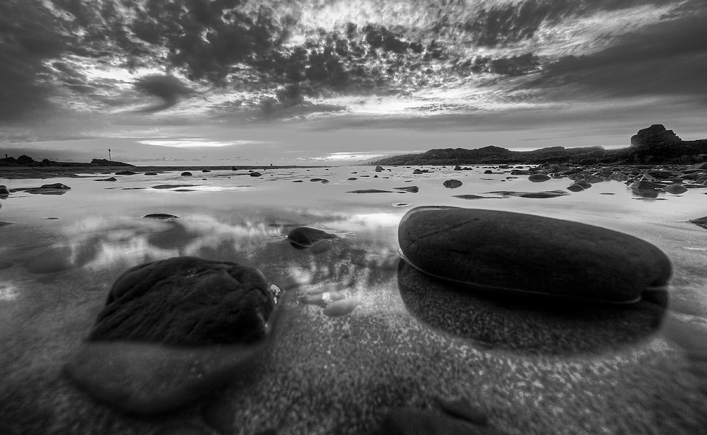 High contrast at Bude in Cornwall