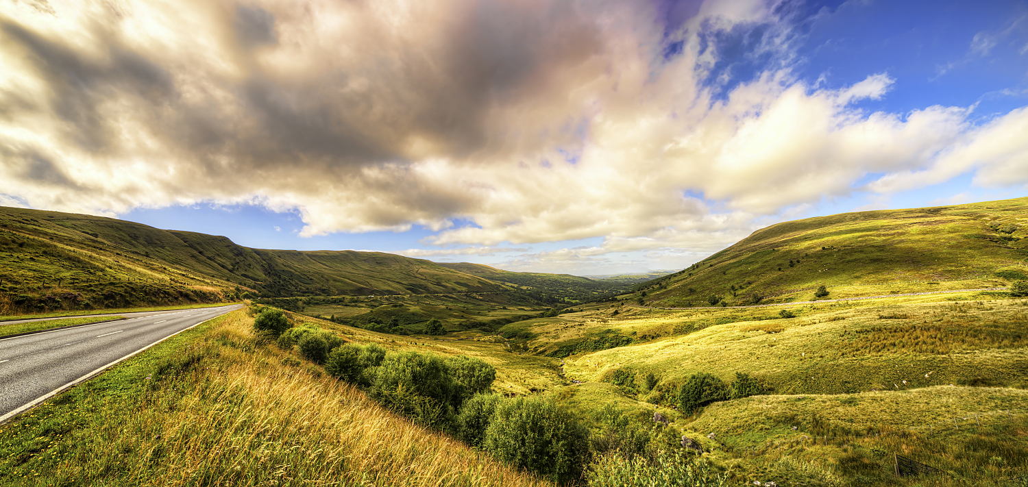 The Brecon Beacons in Wales