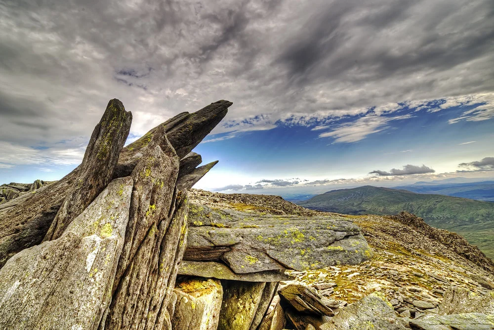 The Glyders on Snowdonia in Wales