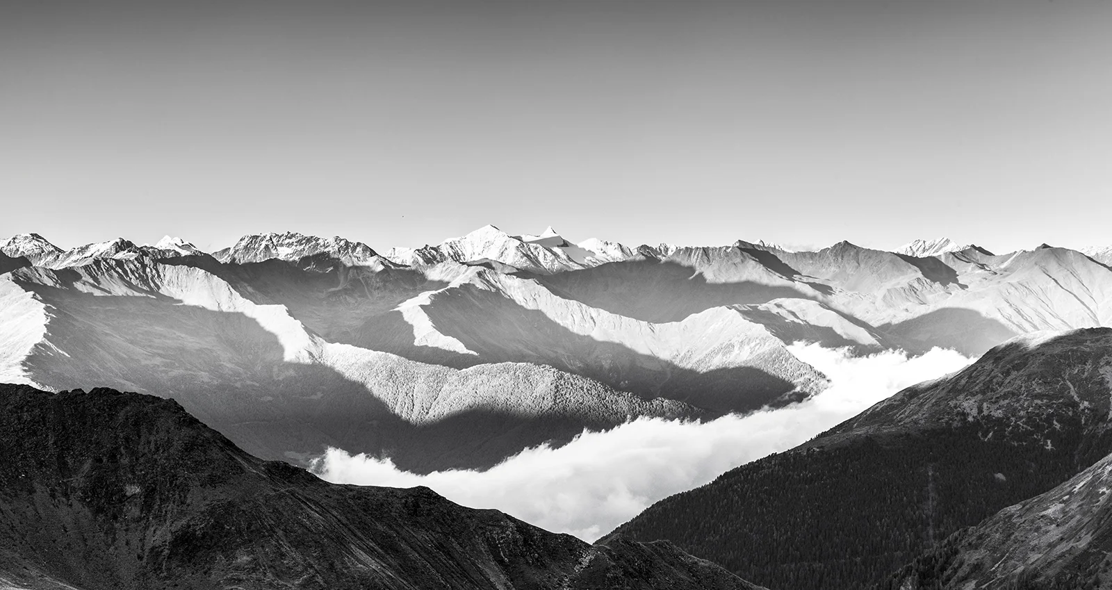 Above the clouds at the Stelvio Pass