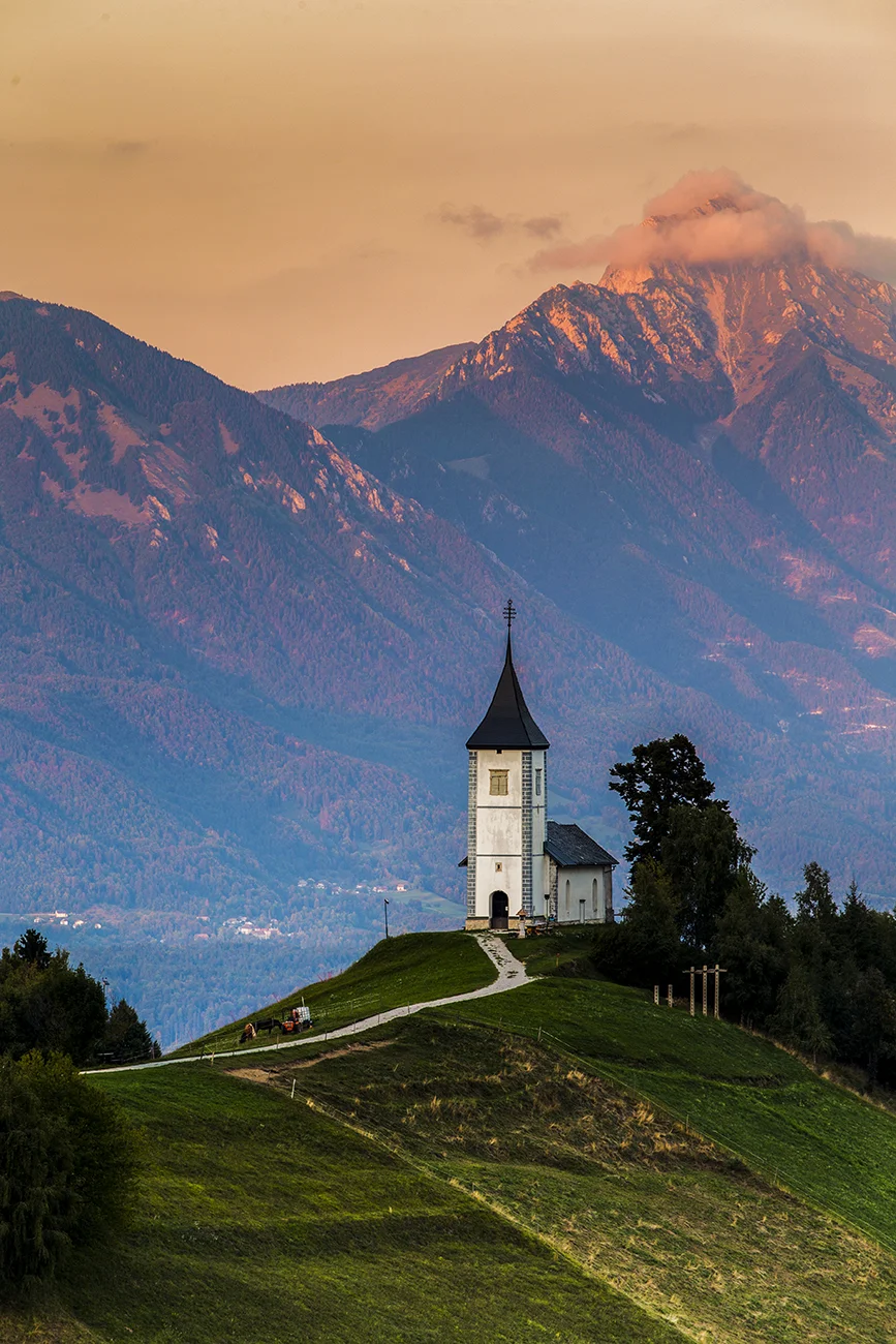 Slovenia's St Primoz church