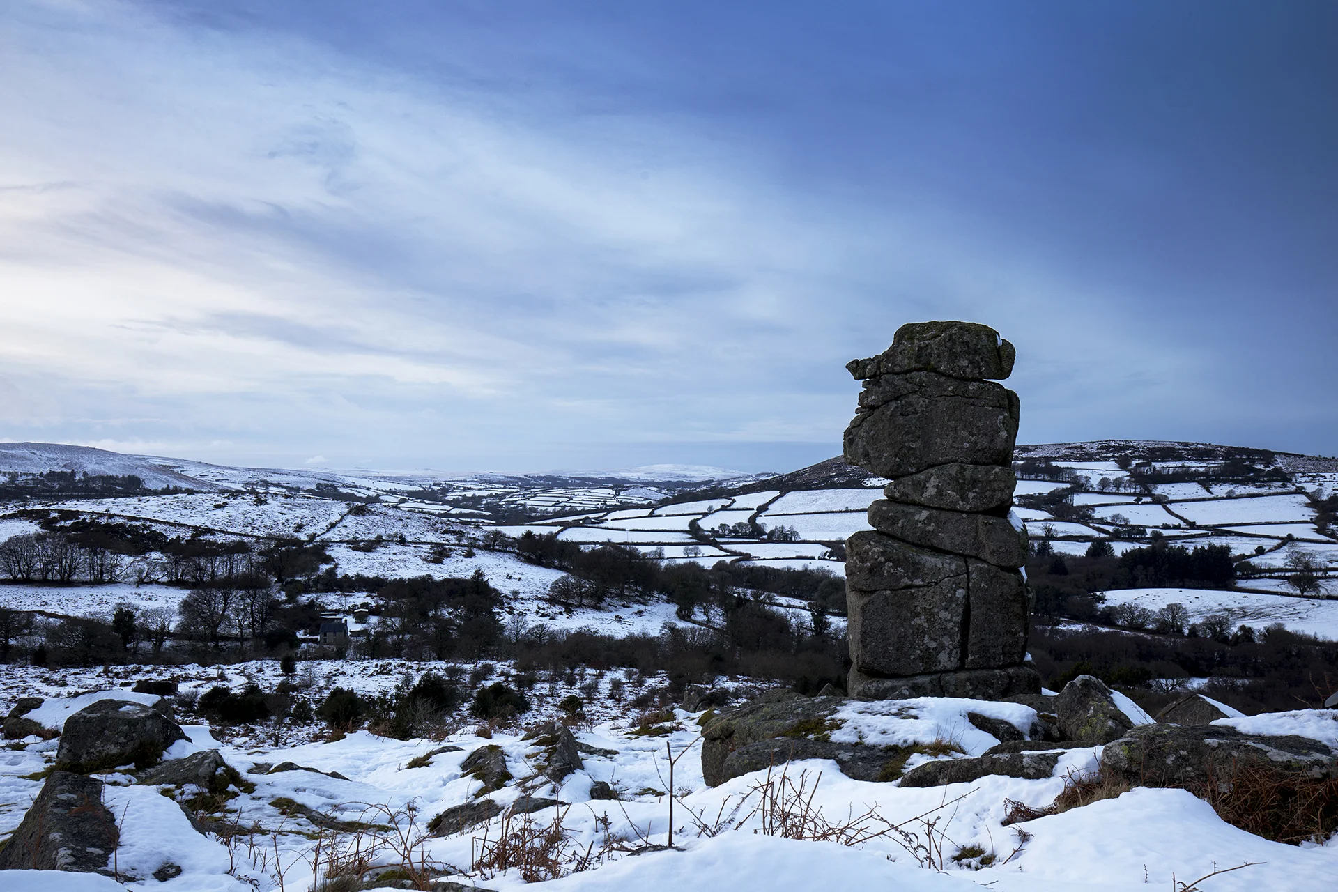 Dartmoor legends in the snow