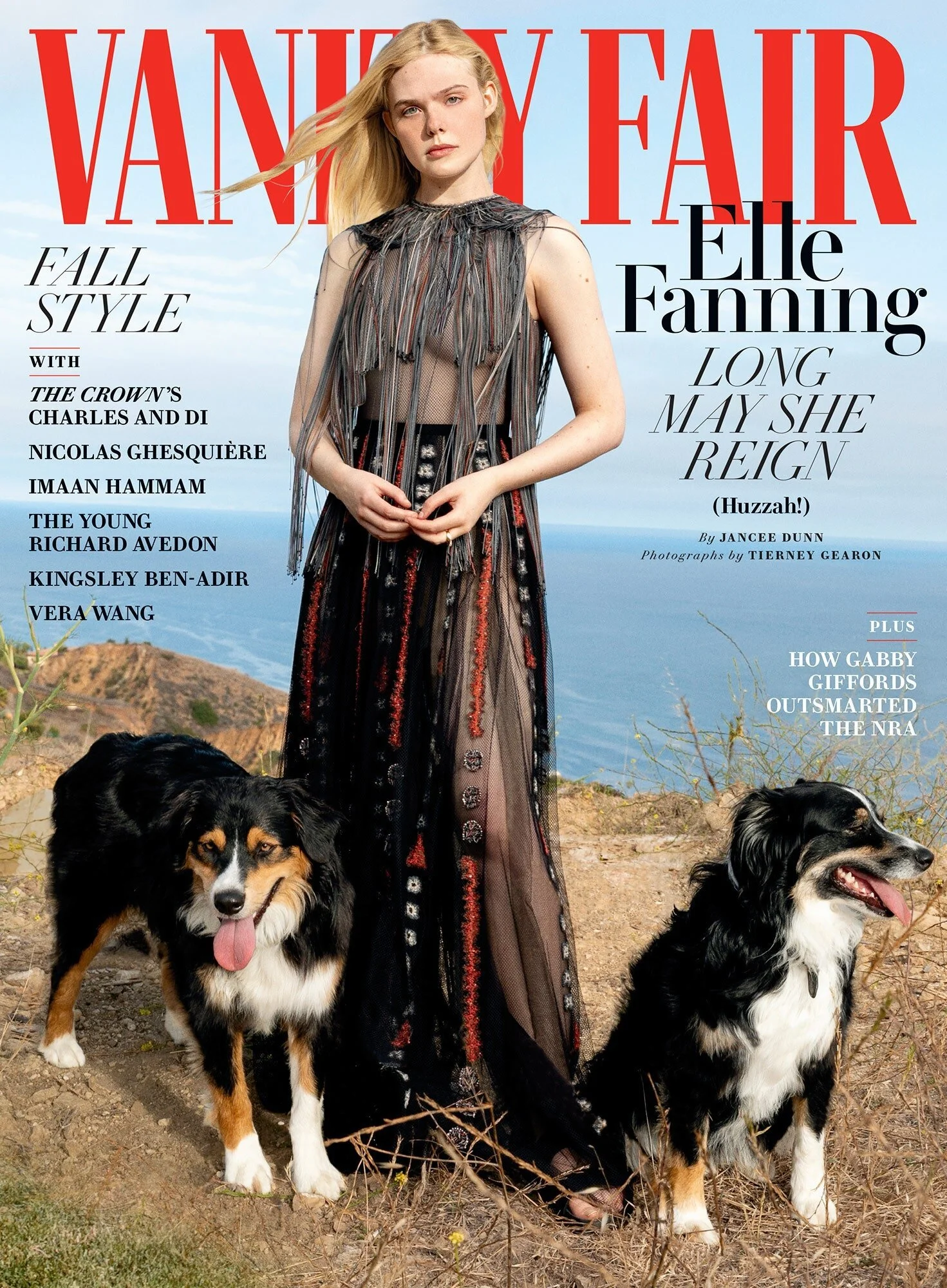 VANITY FAIR X ELLE FANNIG BY TIERNEY GEARON