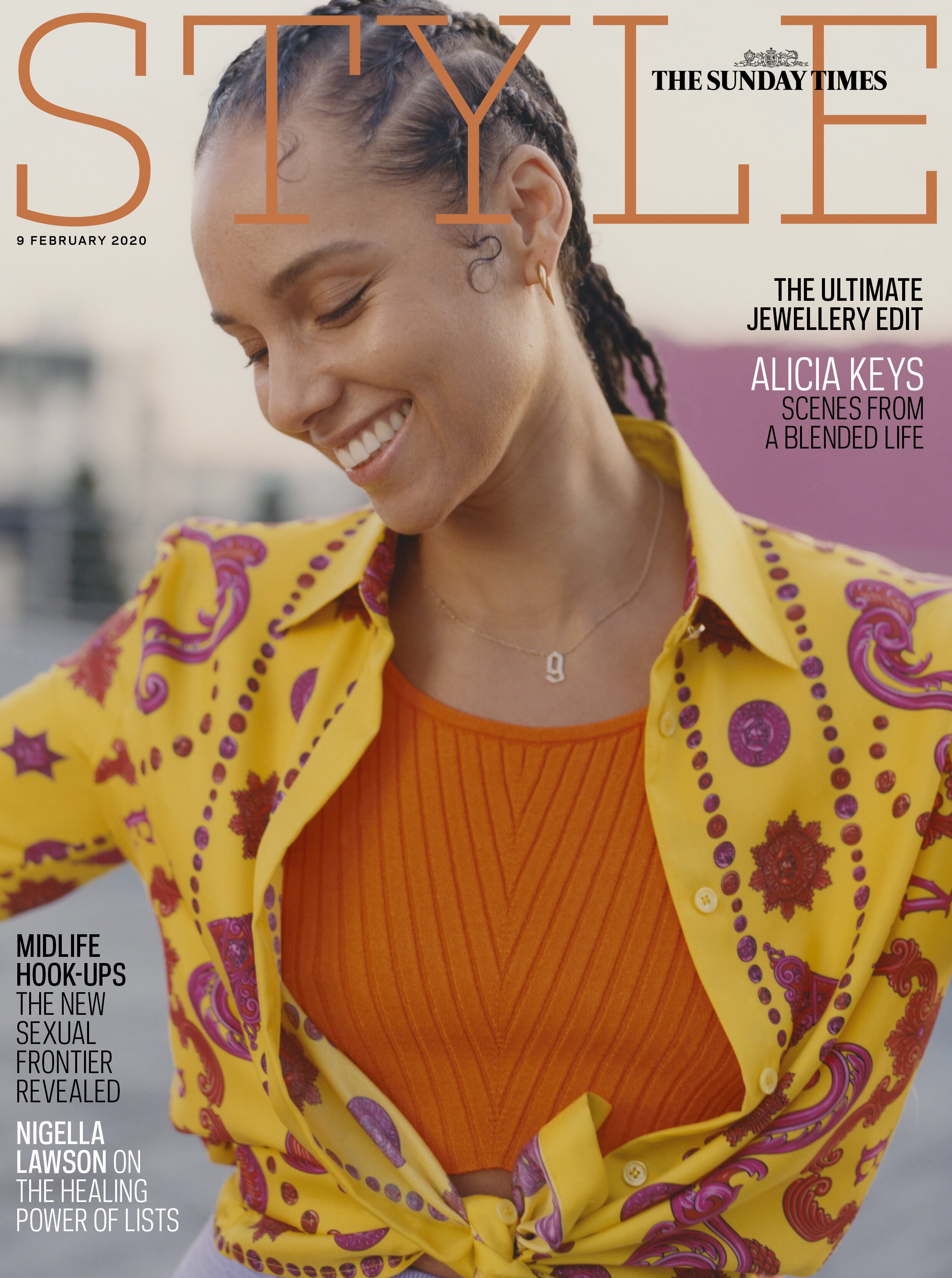 THE SUNDAY TIMES STYLE X ALICIA KEYS BY DAVID LURASCHI