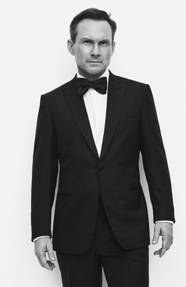 BRIONI X CHRISTIAN SLATER BY GREGORY HARRIS